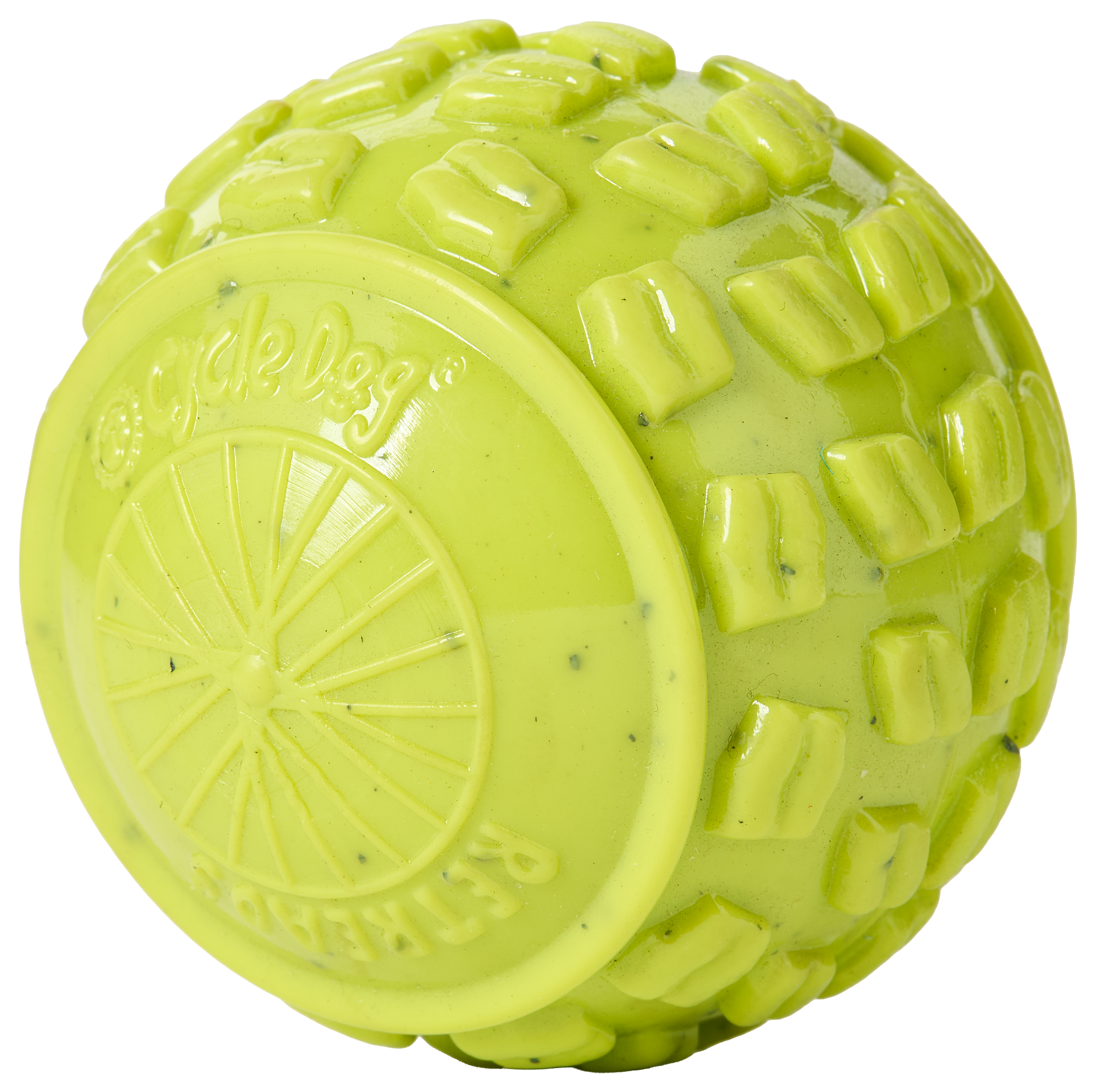 Image of Cycle Dog High Roller Rubber Dog Ball - M