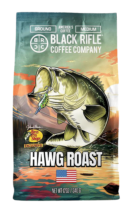 Image of Black Rifle Coffee Company Bass Pro Shops Hawg Roast Ground Coffee