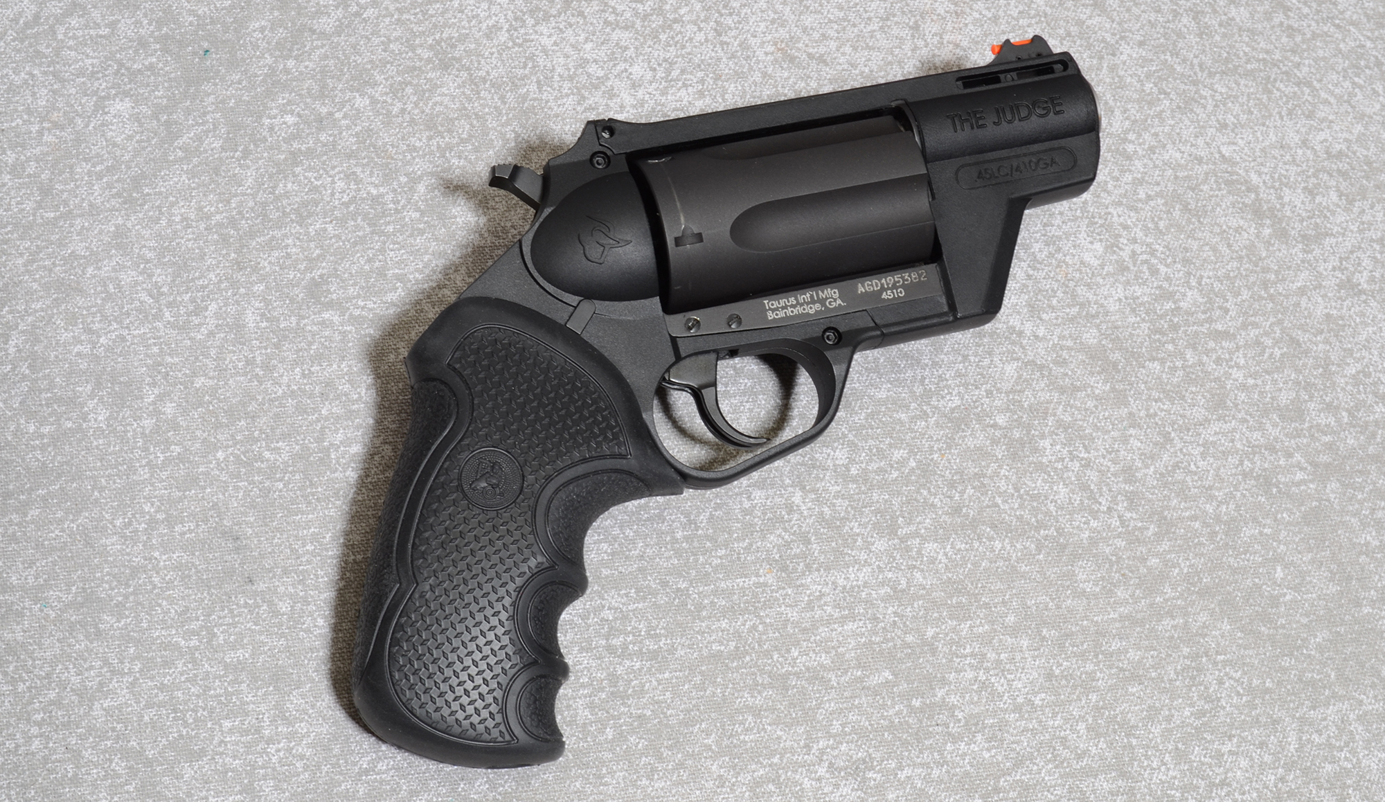 Taurus Judge Public Defender Revolver, .45 Auto/410 Gauge, 2 Inch Barrel, 1 3/4 lbs. - Bass Pro Shops