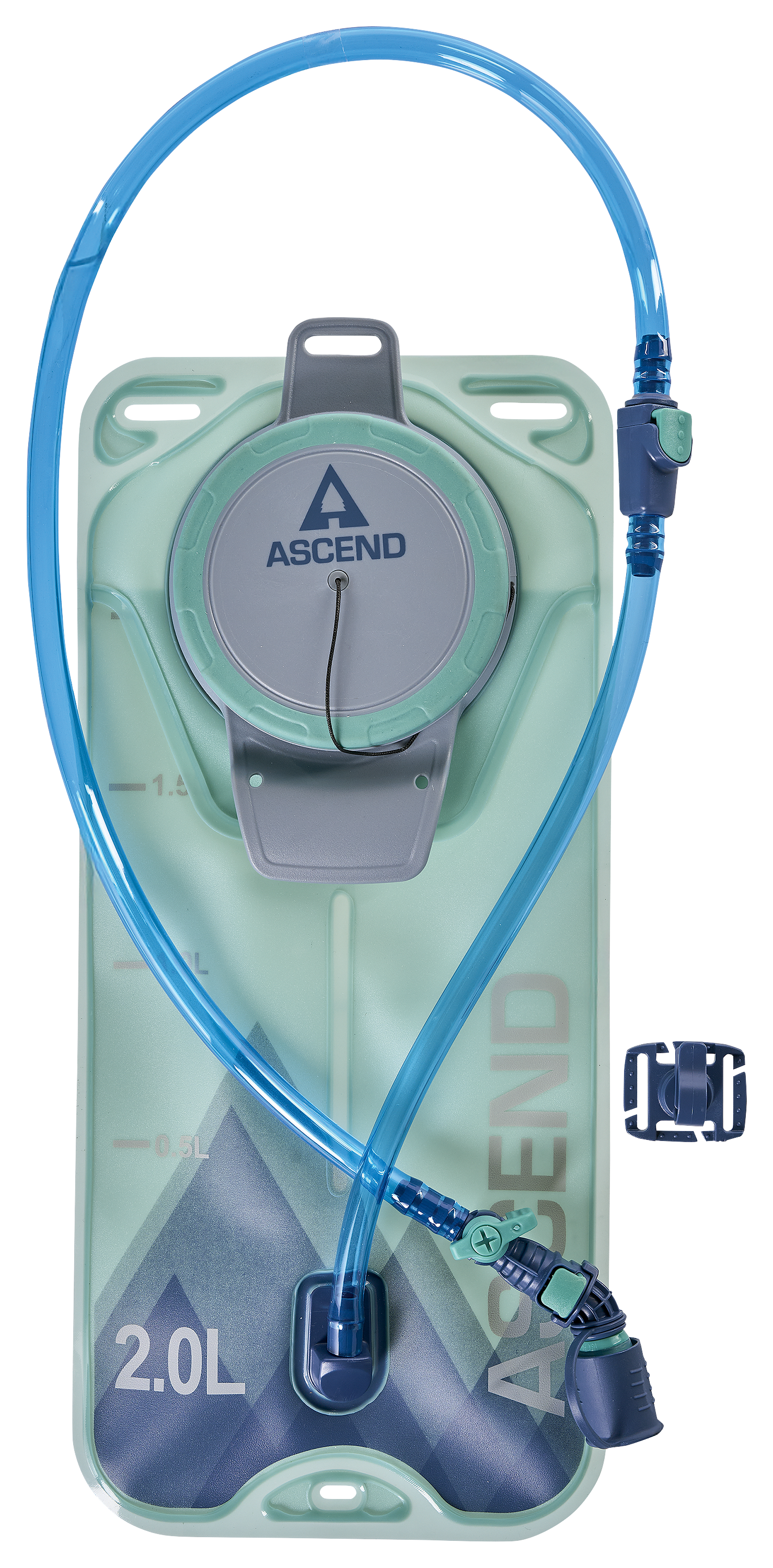 Image of Ascend Adventure Hydration Bladder - Light Green - 2L