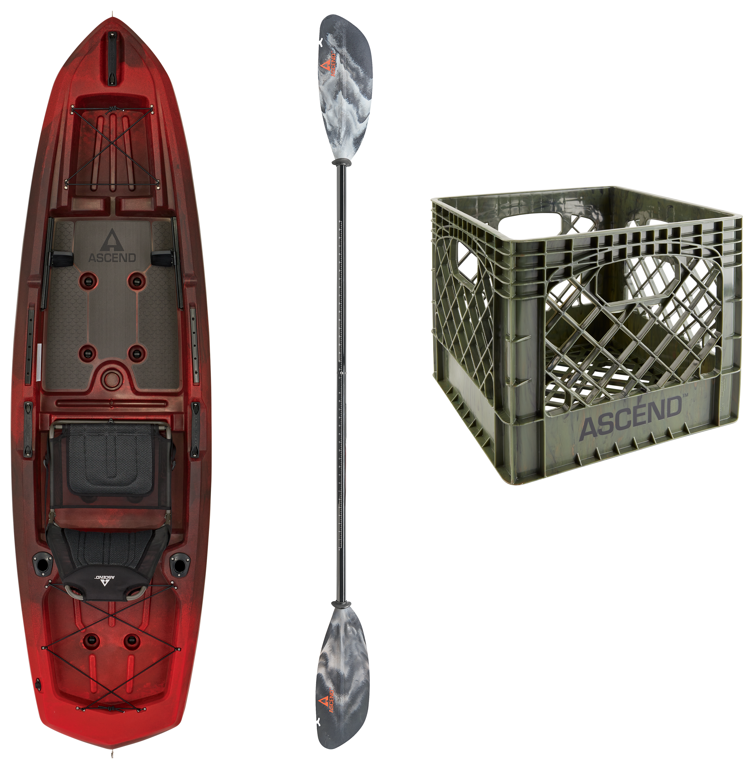 Image of Ascend Path 10 Kayak Fishing Package - Magma