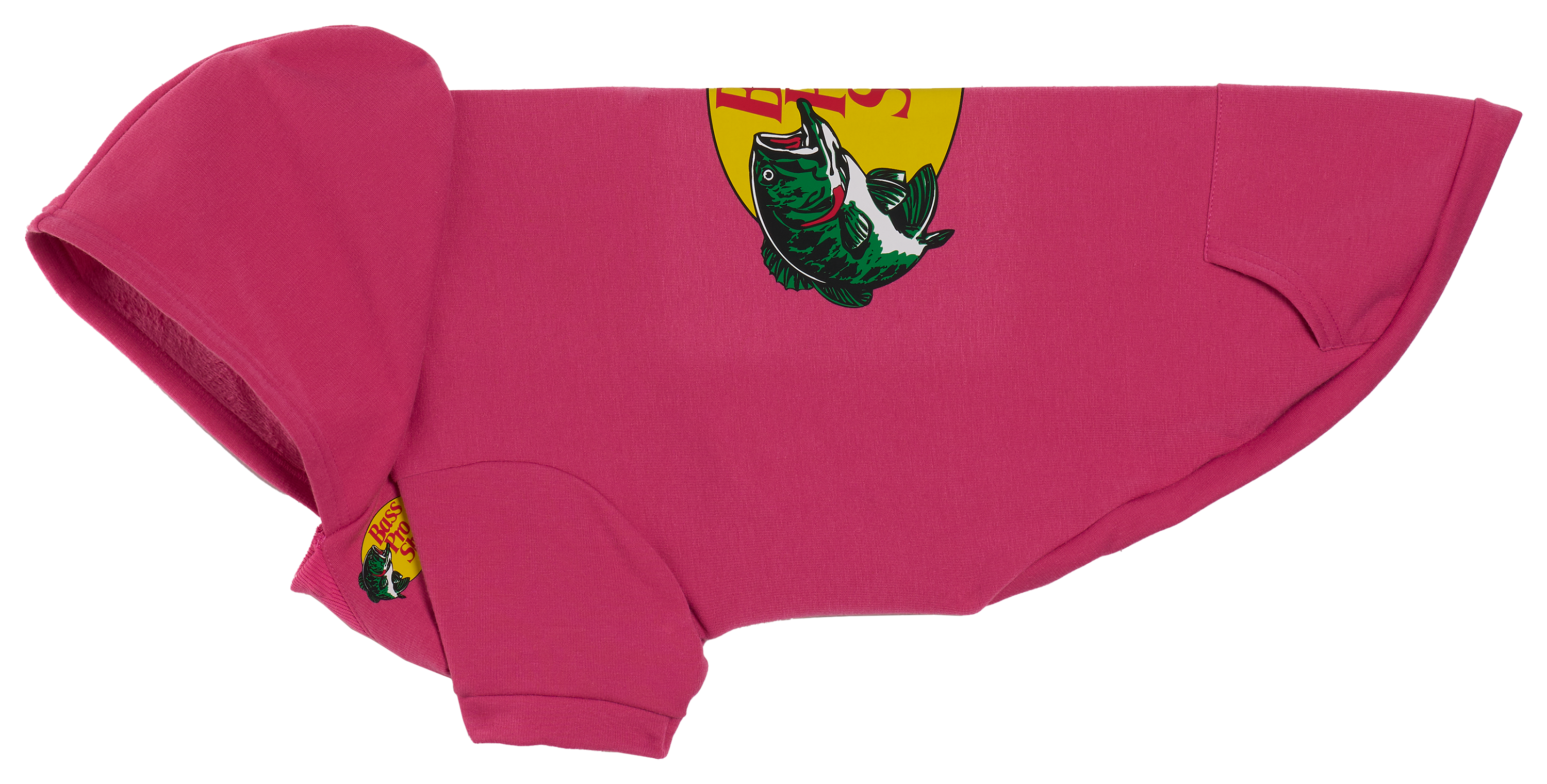 Image of Bass Pro Shops Logo Hoodie for Dogs - Pink - XS