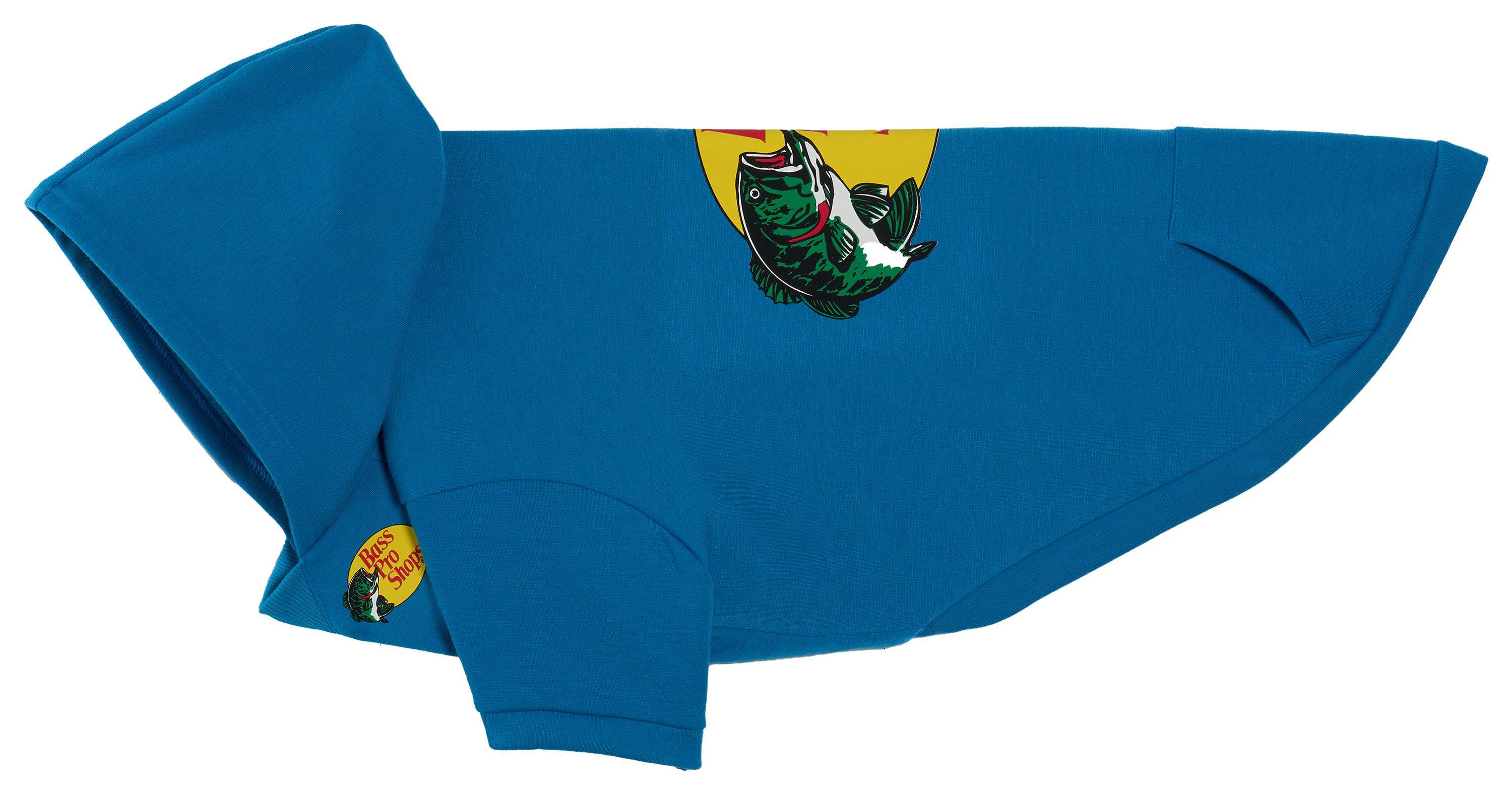 Image of Bass Pro Shops Logo Hoodie for Dogs - Blue - M