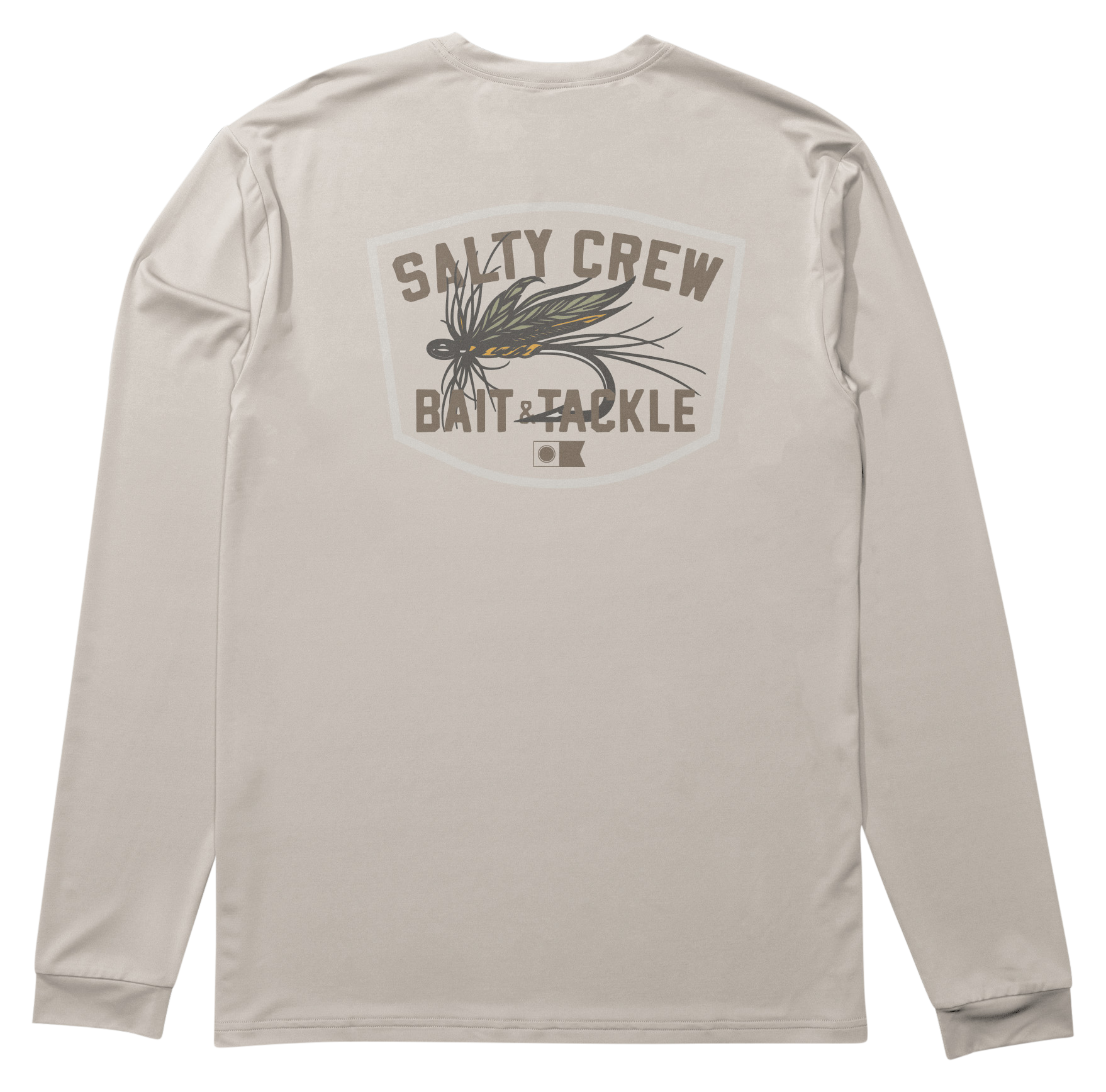 Image of Salty Crew Bait and Tackle Long-Sleeve Sunshirt - Natural