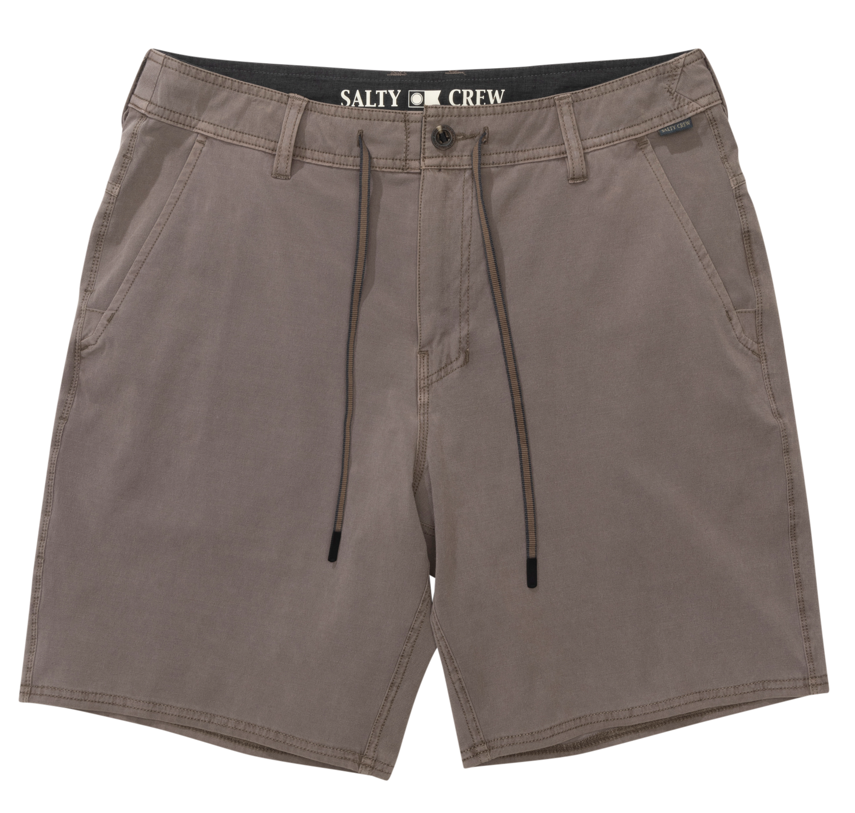 Image of Salty Crew Transom Overdye Shorts - Dark Brown