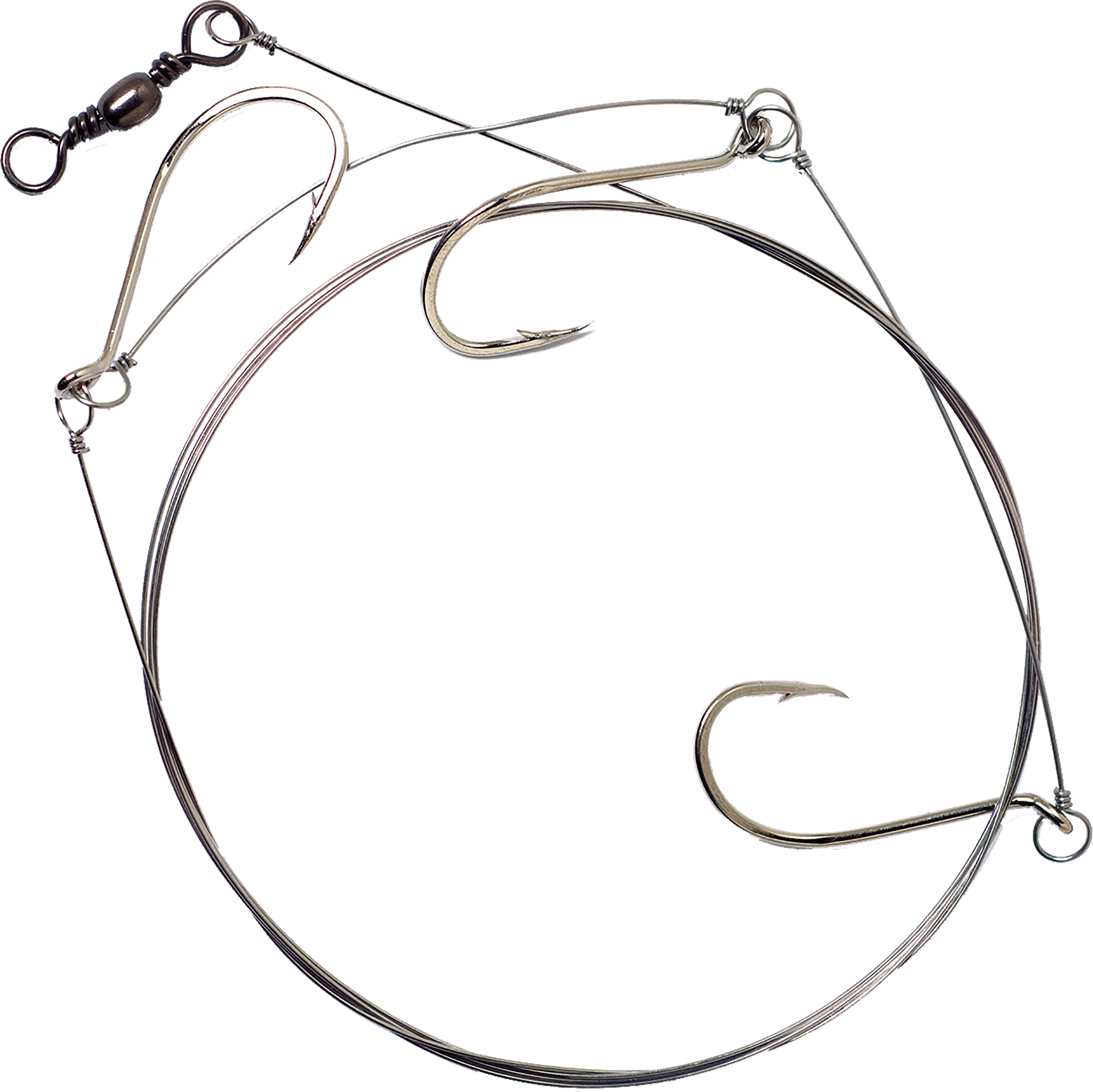 Eagle Claw 60 in 3-Hook Piano Wire Kingfish Leader Rig