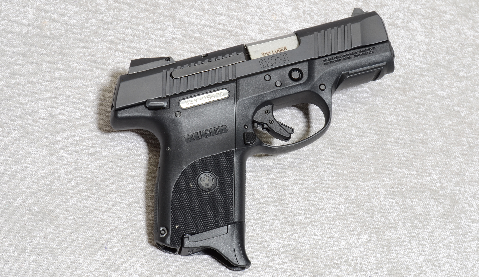 Image of Ruger SR9C Pistol, 9mm Luger, 3.5 Inch Barrel, 1 1/2 lbs.