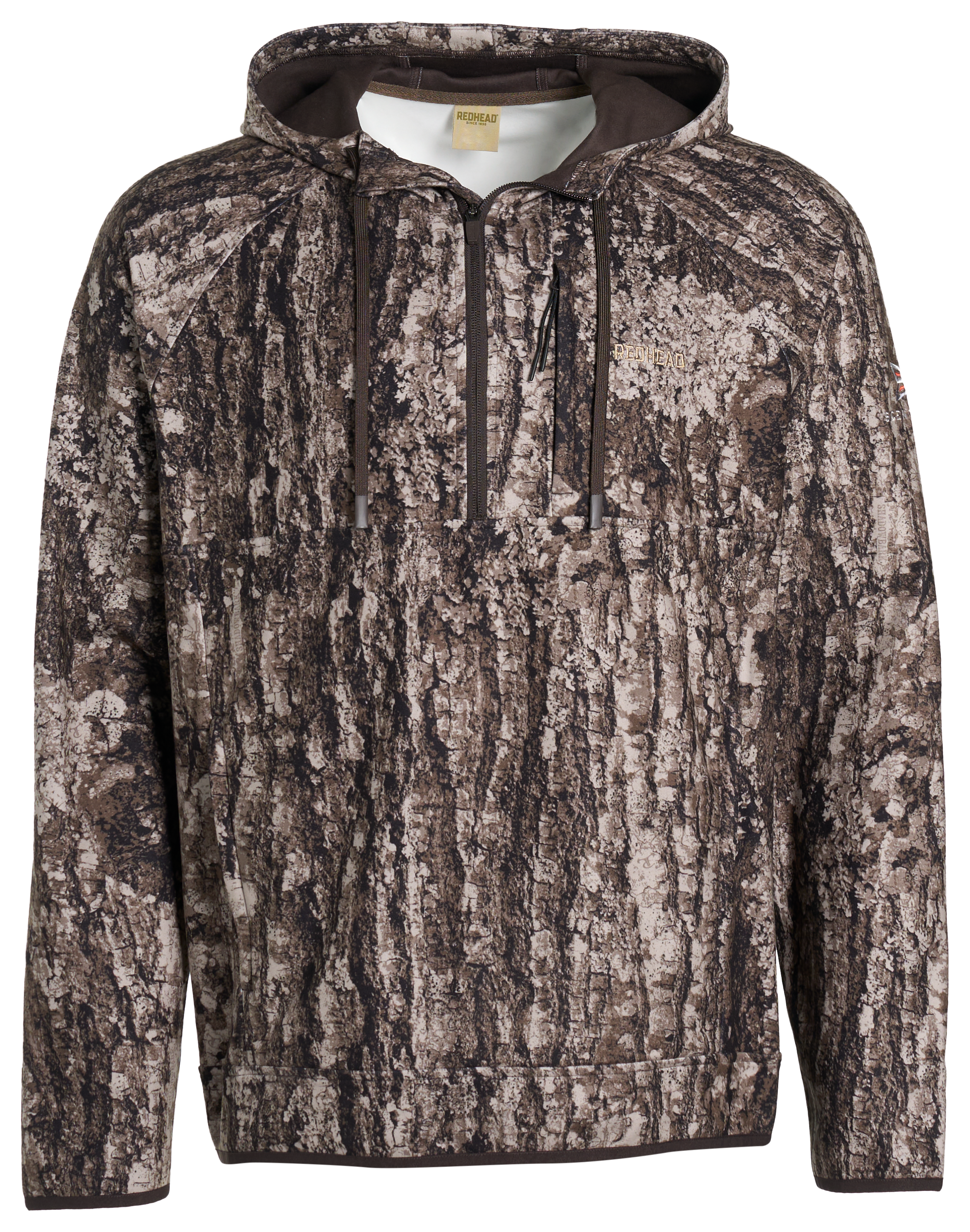 Image of RedHead Tech Fleece Half-Zip Hoodie - TrueTimber Shadowgrass