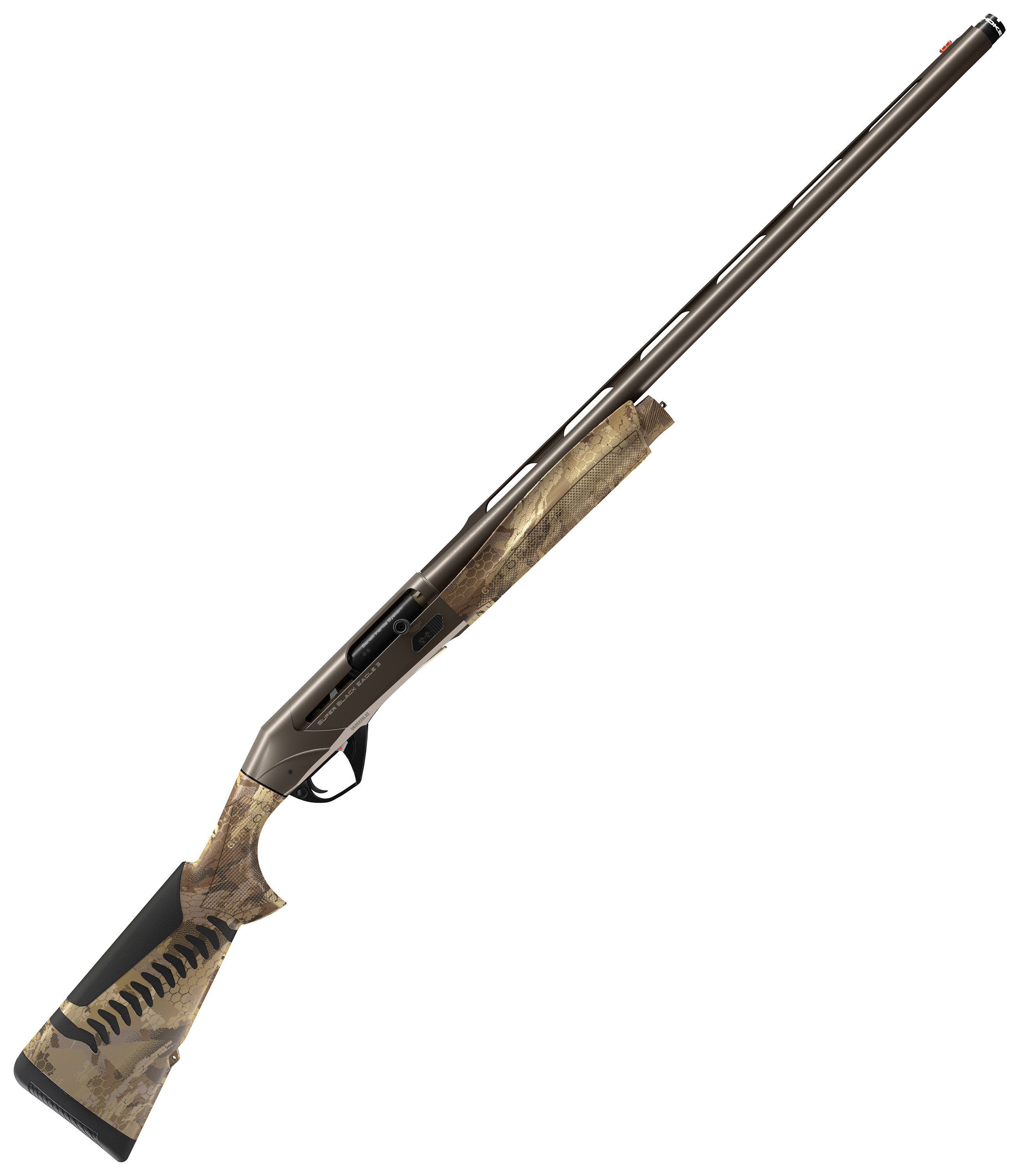 Benelli Super Black Eagle 3 AI Cerakote SemiAuto Shotgun  12 Gauge  28  Midnight Bronze Cerakote   35