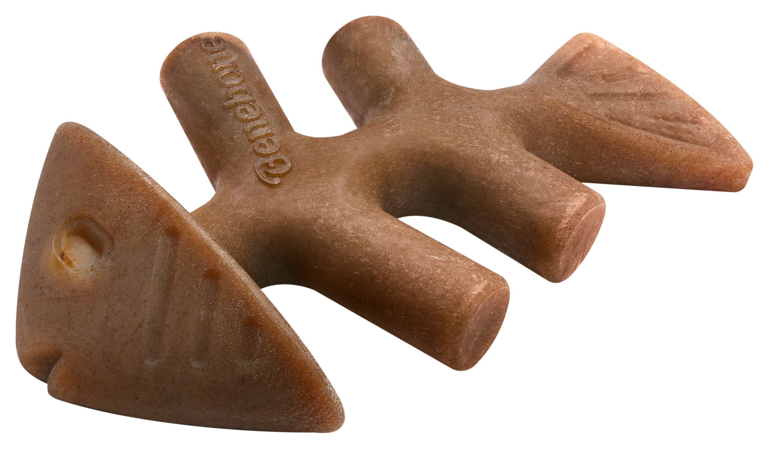 Image of Benebone Jack Salmon Fishbone Dog Chew Toy - Large - 1 Pack