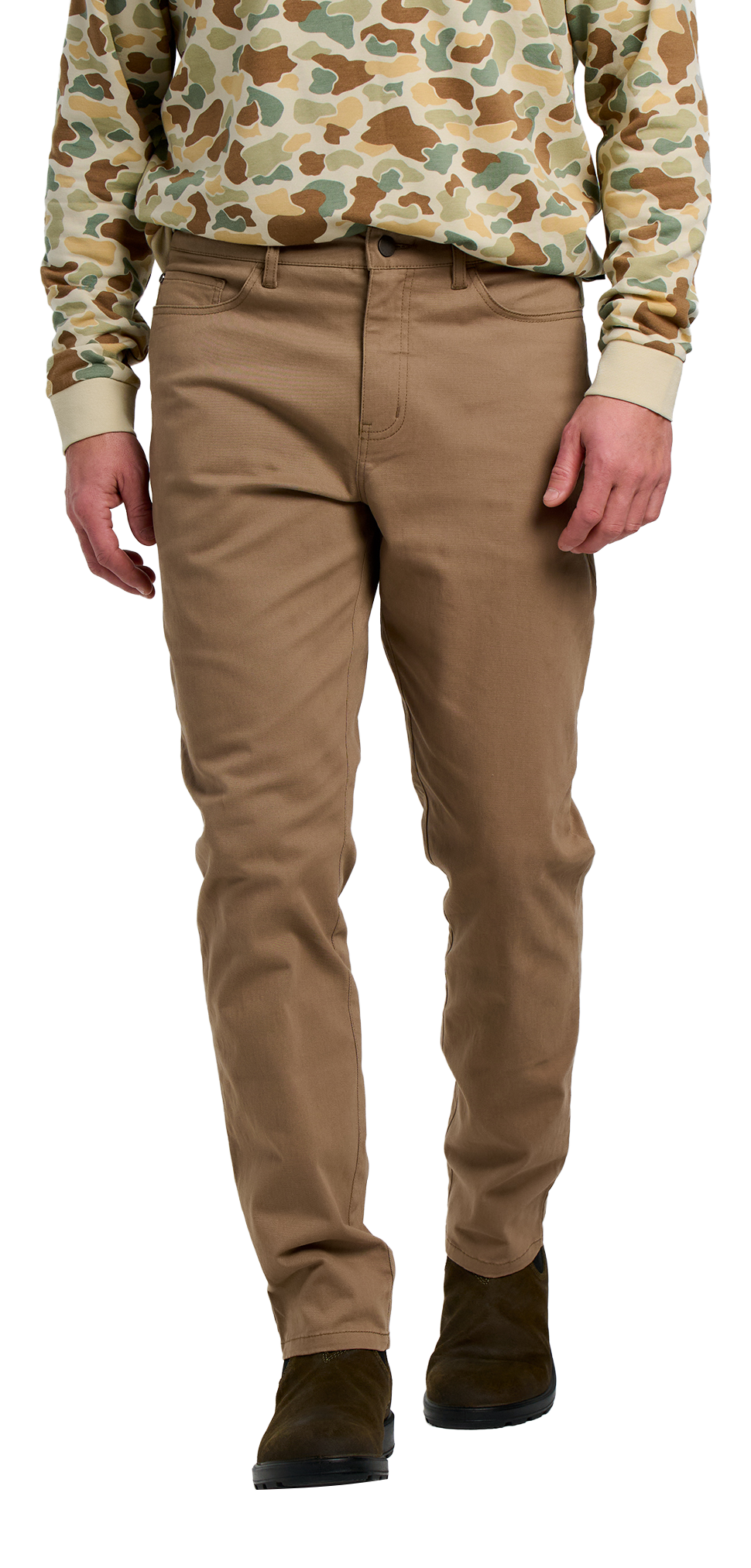 Image of Free Fly Anchor 5-Pocket Pants - Dark Khaki