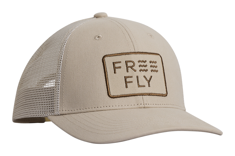 Image of Free Fly Wave Trucker Cap - Stone