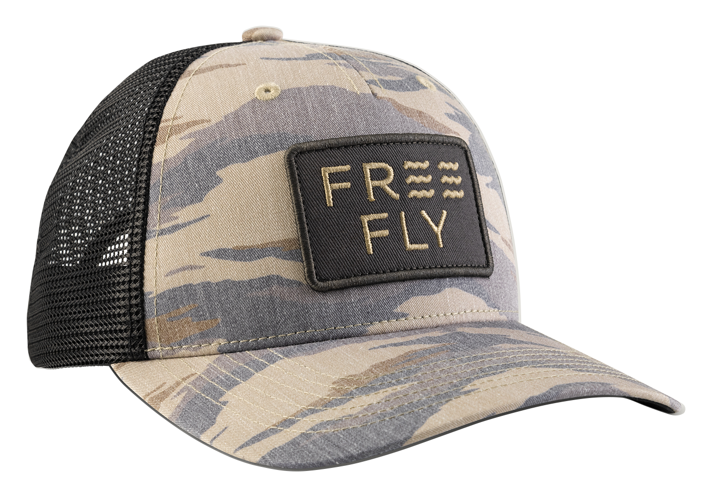 Image of Free Fly Wave Trucker Cap - Congaree Camo