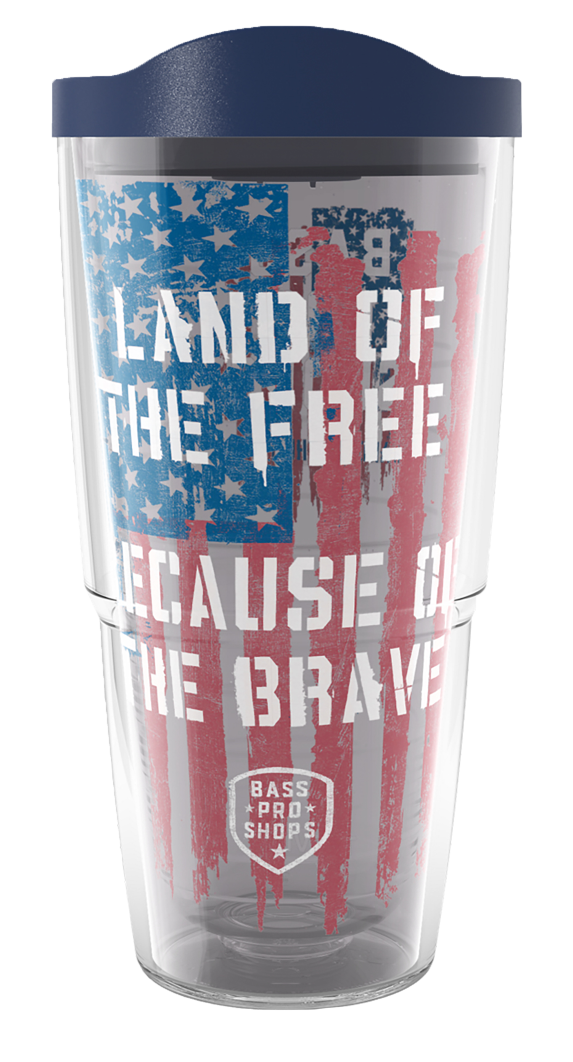 Image of Bass Pro Shops Land of the Free Flag Tumbler