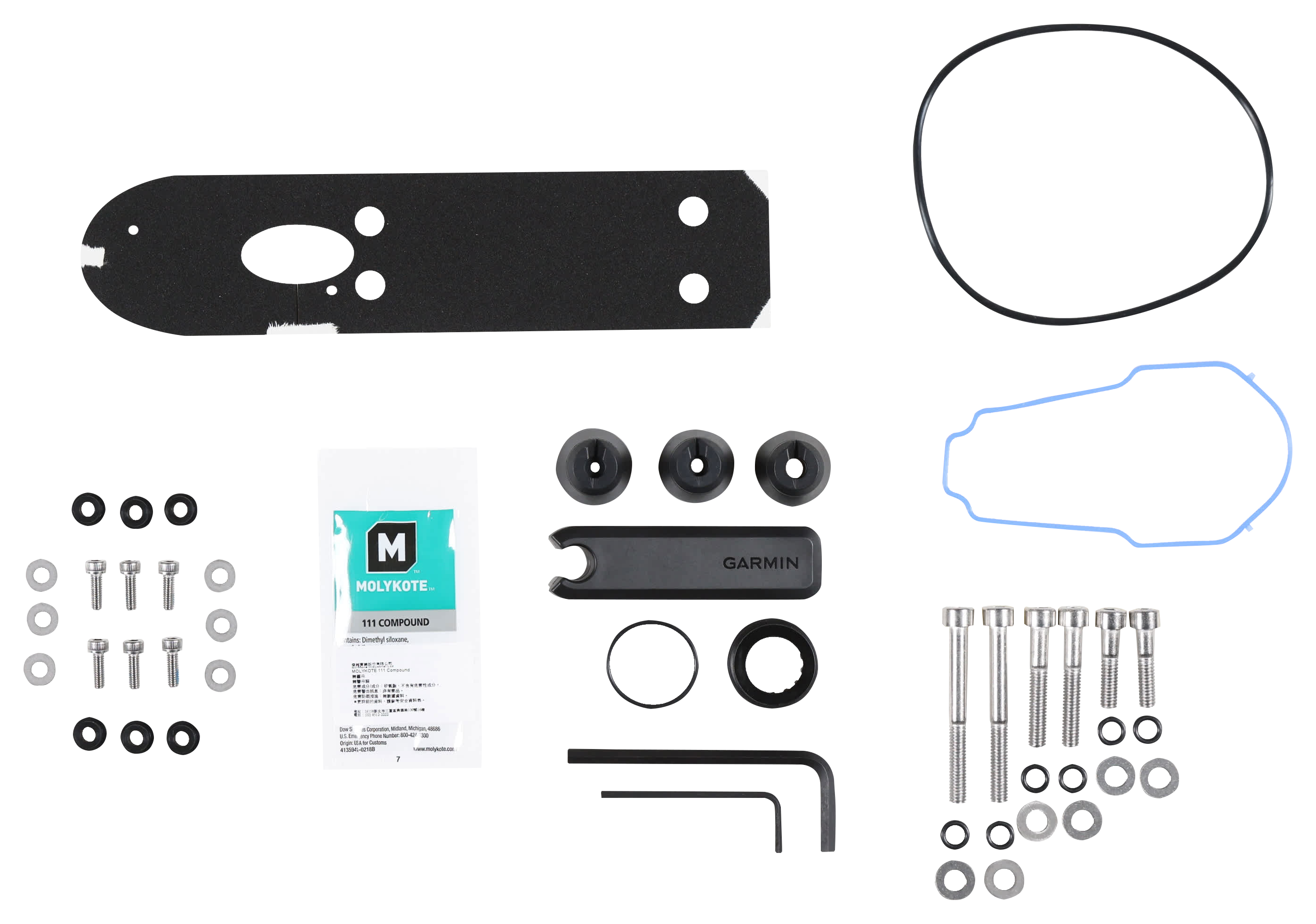 Image of Garmin Transducer Replacement Kit without Nose Cone for Force Kraken Trolling Motor