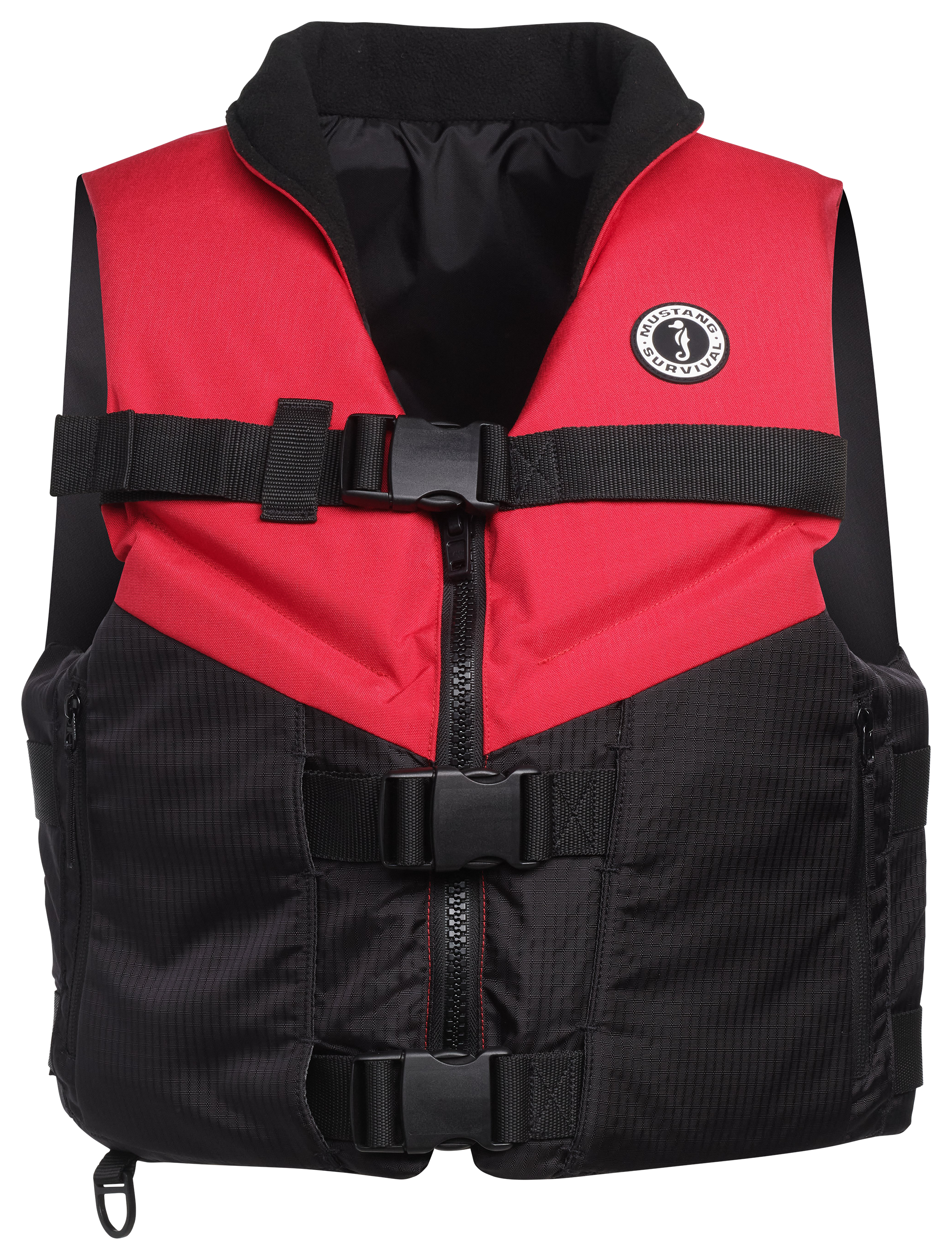Mustang Survival Accel Foam Vest Life Jacket - Red/Black - M