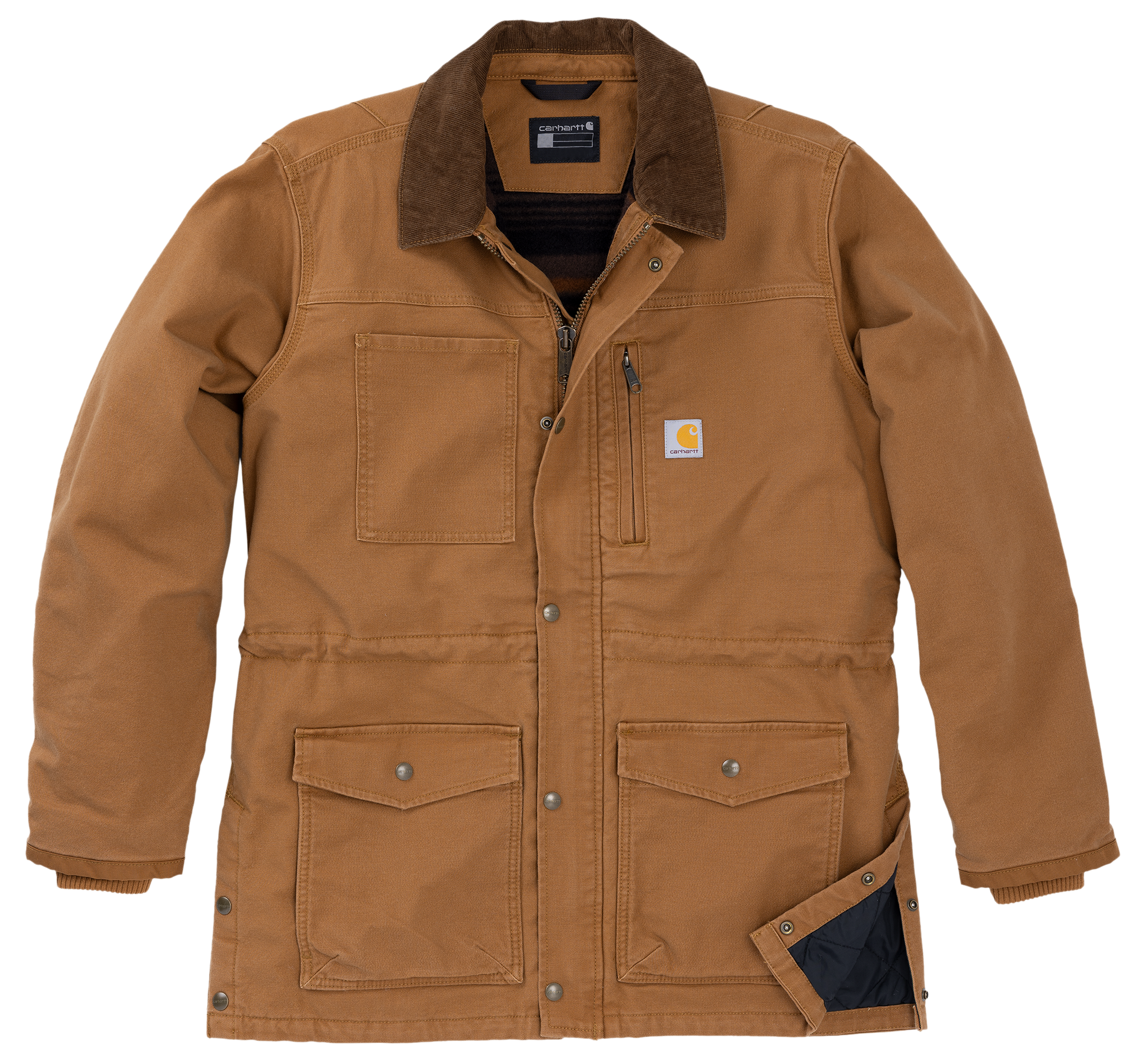 Image of Carhartt Montana Rugged Flex Duck Ranch Coat - Carhartt Brown