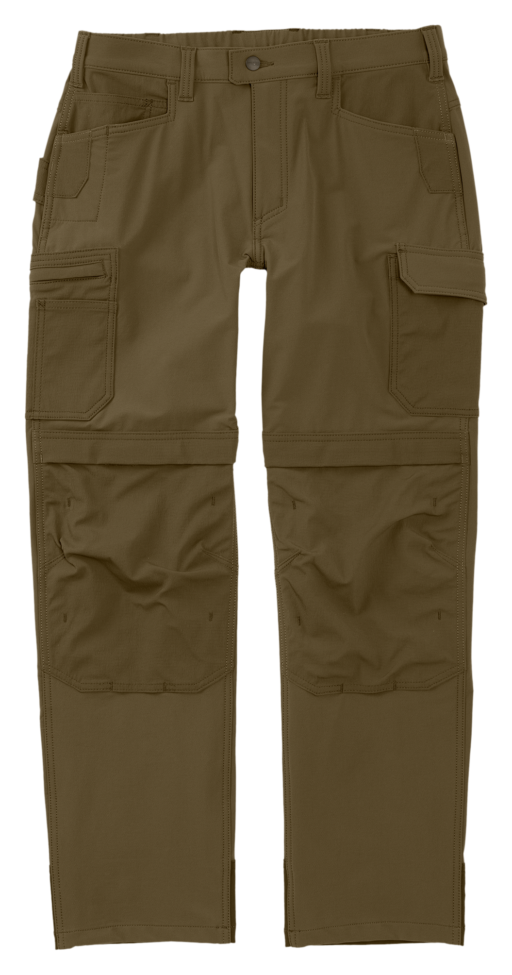 Image of Carhartt Relaxed Straight Steel Baltimore Pants - Field Fatigue