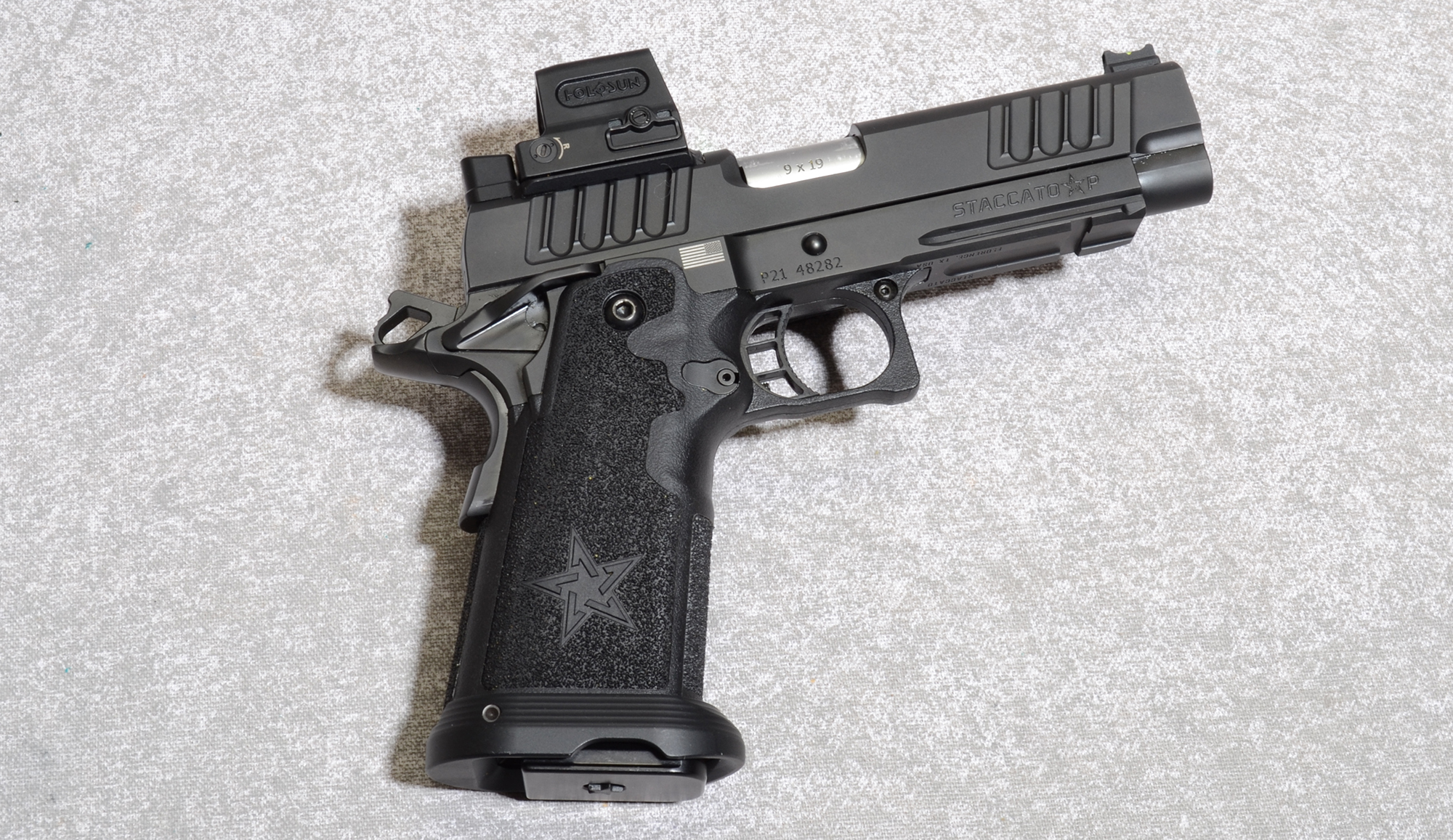 Staccato P Pistol, 9mm Luger, 4 1/2 Inch Barrel, 2 1/2 lbs. - Bass Pro Shops