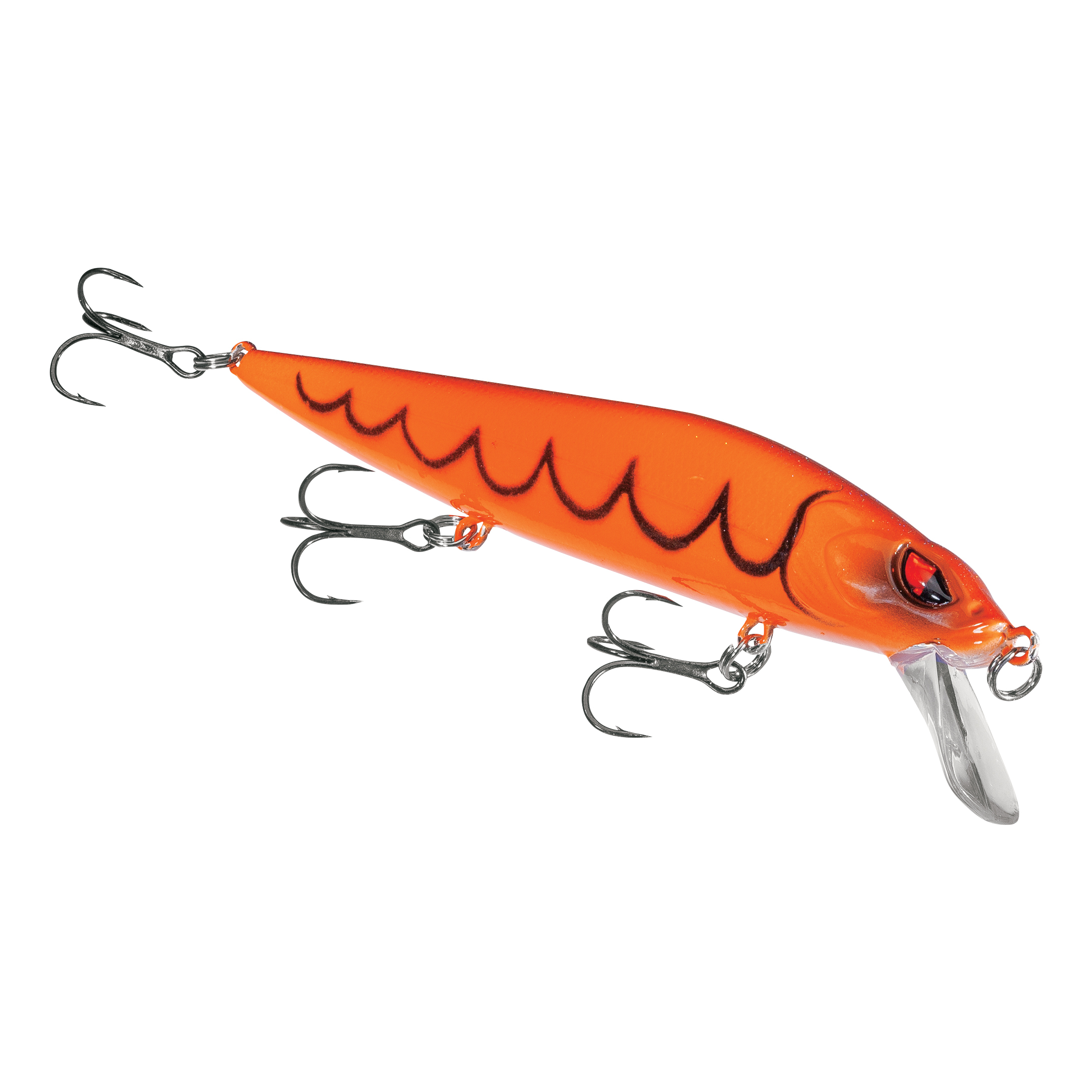 Image of Bass Pro Shops XPS Mean Eye Walleye Series Medium-Depth Minnow - Orange Craw