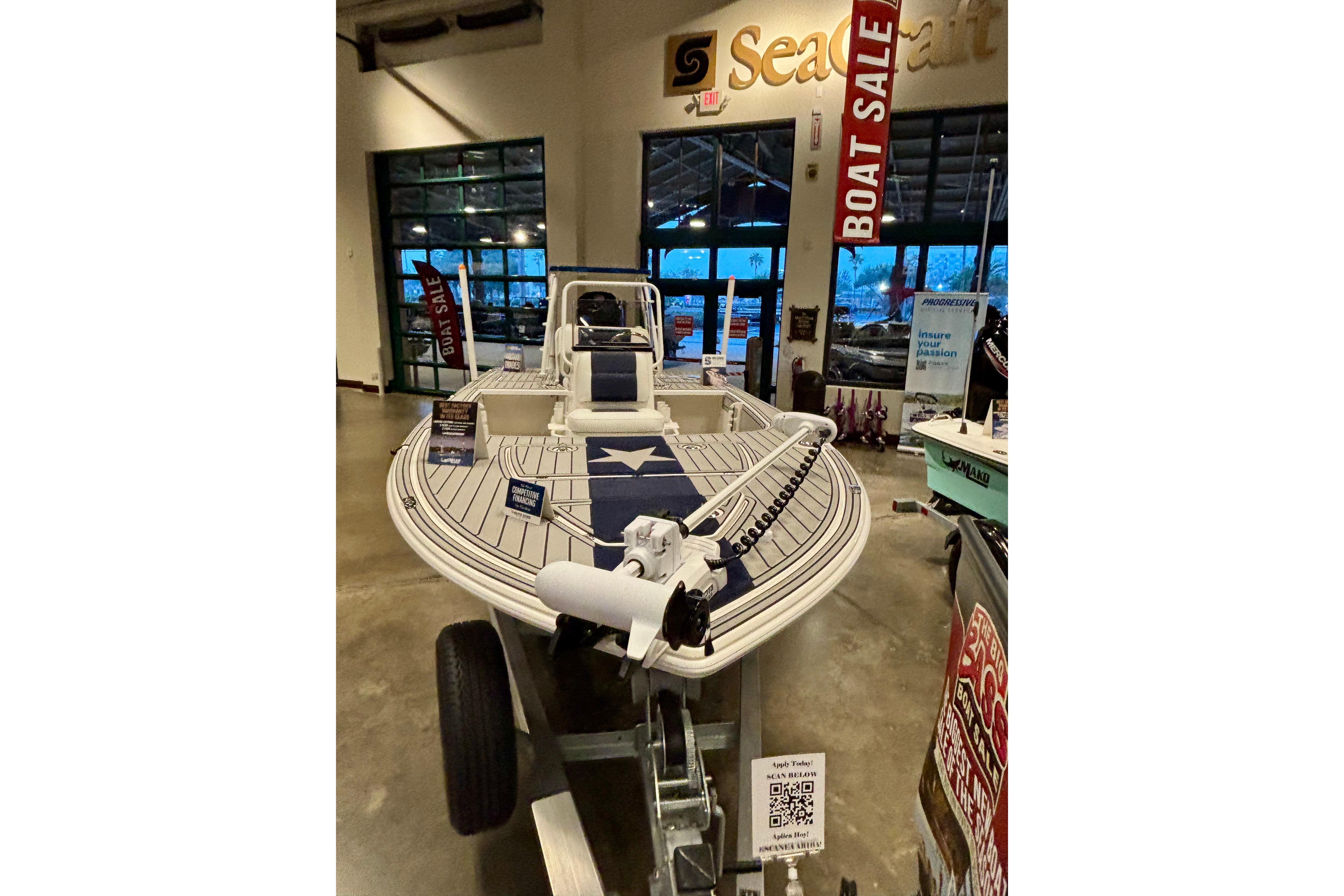 Image of 2026 MAKO 18 PRO SKIFF PATRIOT EDITION