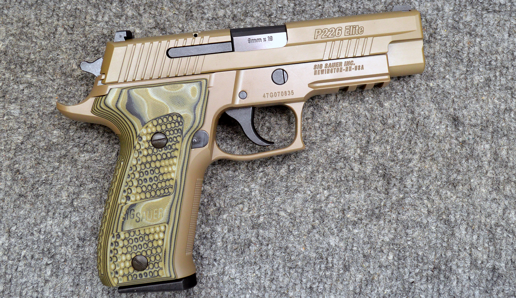 SIG Sauer ~ P226 Elite Scorpion ~ 9x19 - Bass Pro Shops