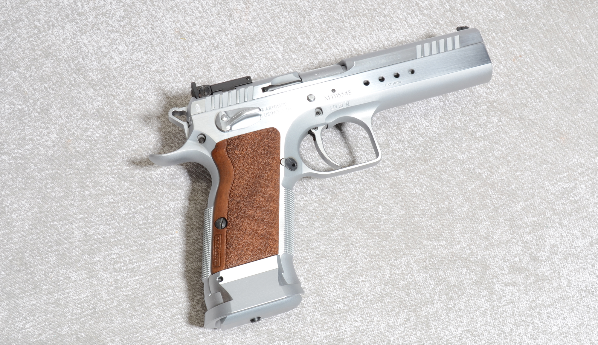 Image of EAA T97 Limited Witness Pistol, .45 Auto, 4.75 Inch Barrel, 2 7/8 lbs
