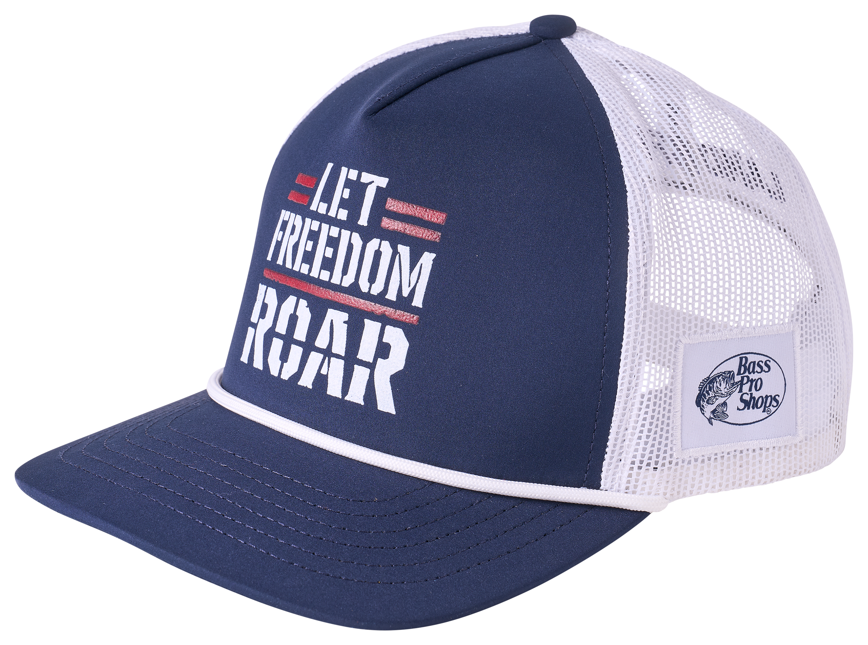 Image of Land of the Free Let Freedom Roar Mesh-Back Cap