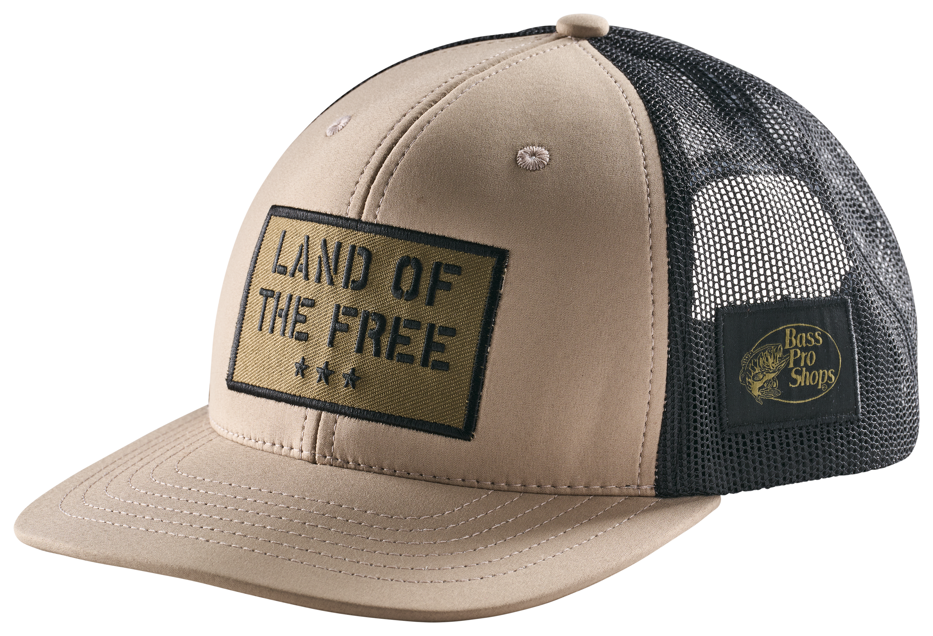 Image of Land Of The Free Patch Mesh-Back Cap