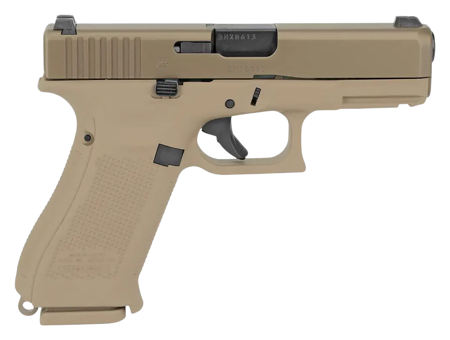 GLOCK 19X V SemiAuto Pistol with GLOCK Night Sights  10