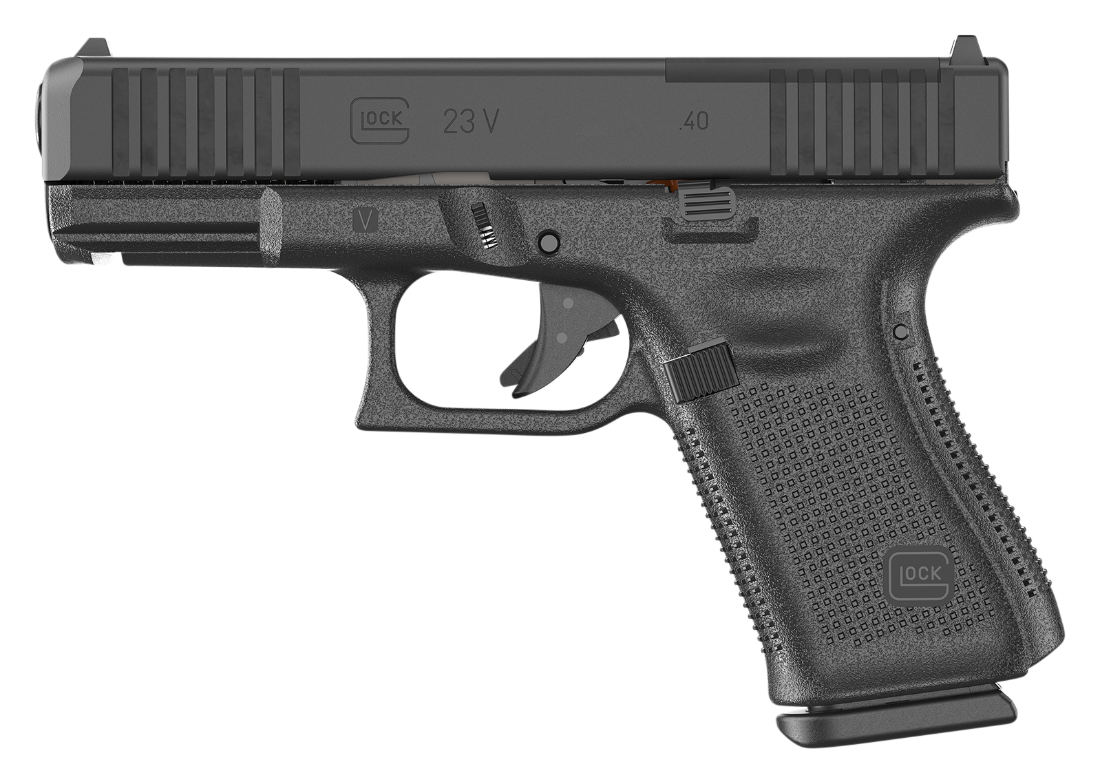 GLOCK 23 V MOS SemiAuto Pistol with Fixed GLOCK Sights  10