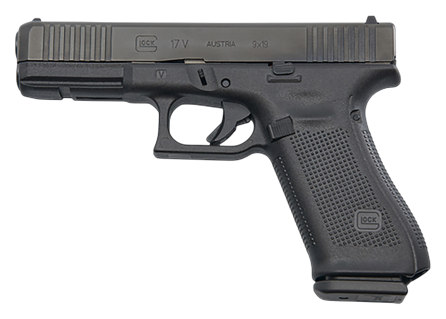 GLOCK 17 V SemiAuto Pistol with Fixed GLOCK Sights  10 Round Capacity