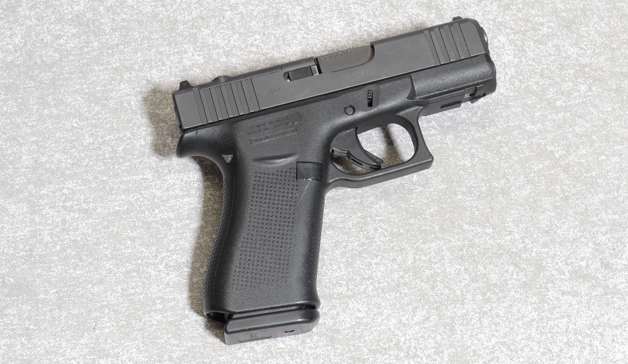 Glock 43X Pistol, 9mm Luger, 3.25 Inch Barrel, 1 1/4 lbs. - Bass Pro Shops