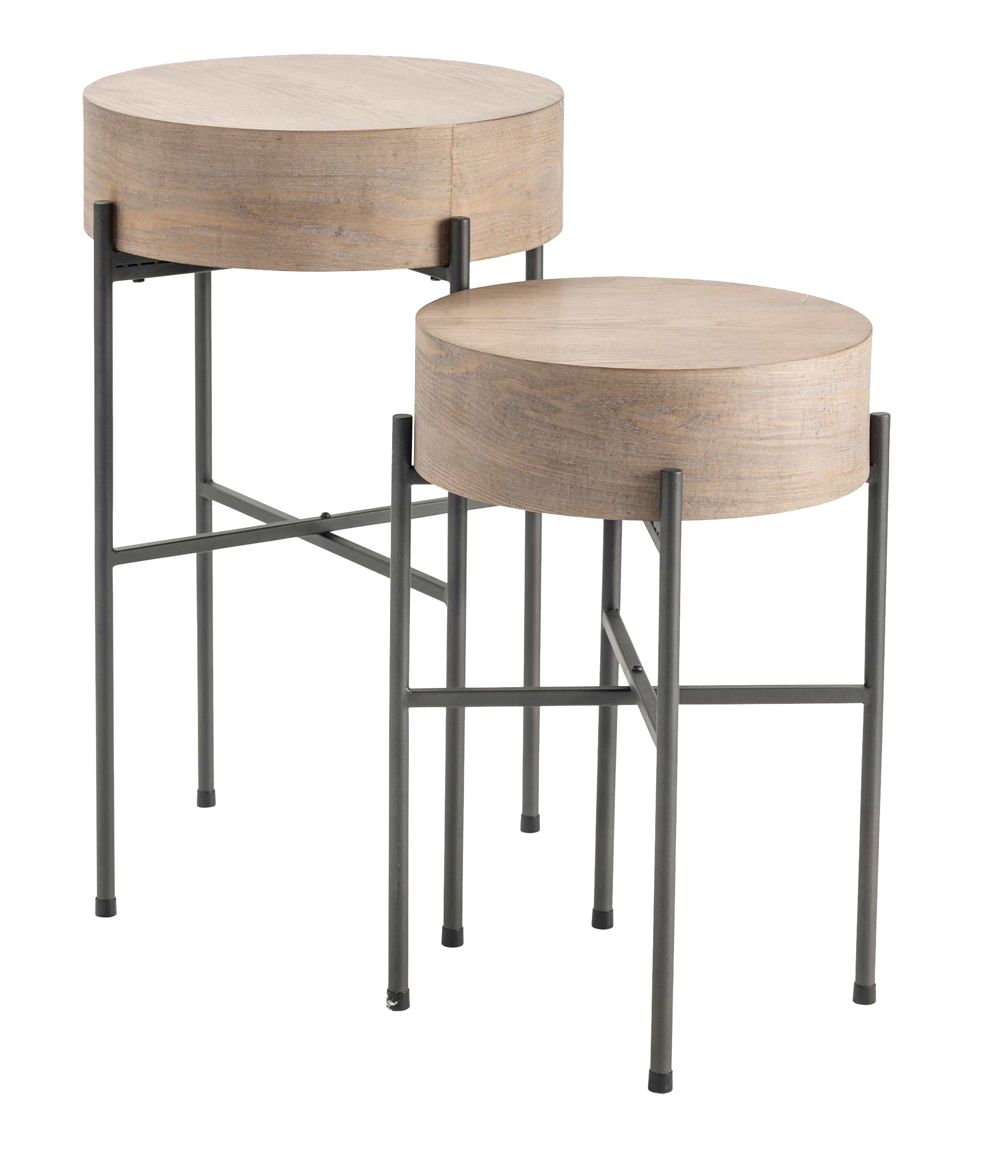 Image of Crestview Collection Normandy Accent 2-Piece End Table Set