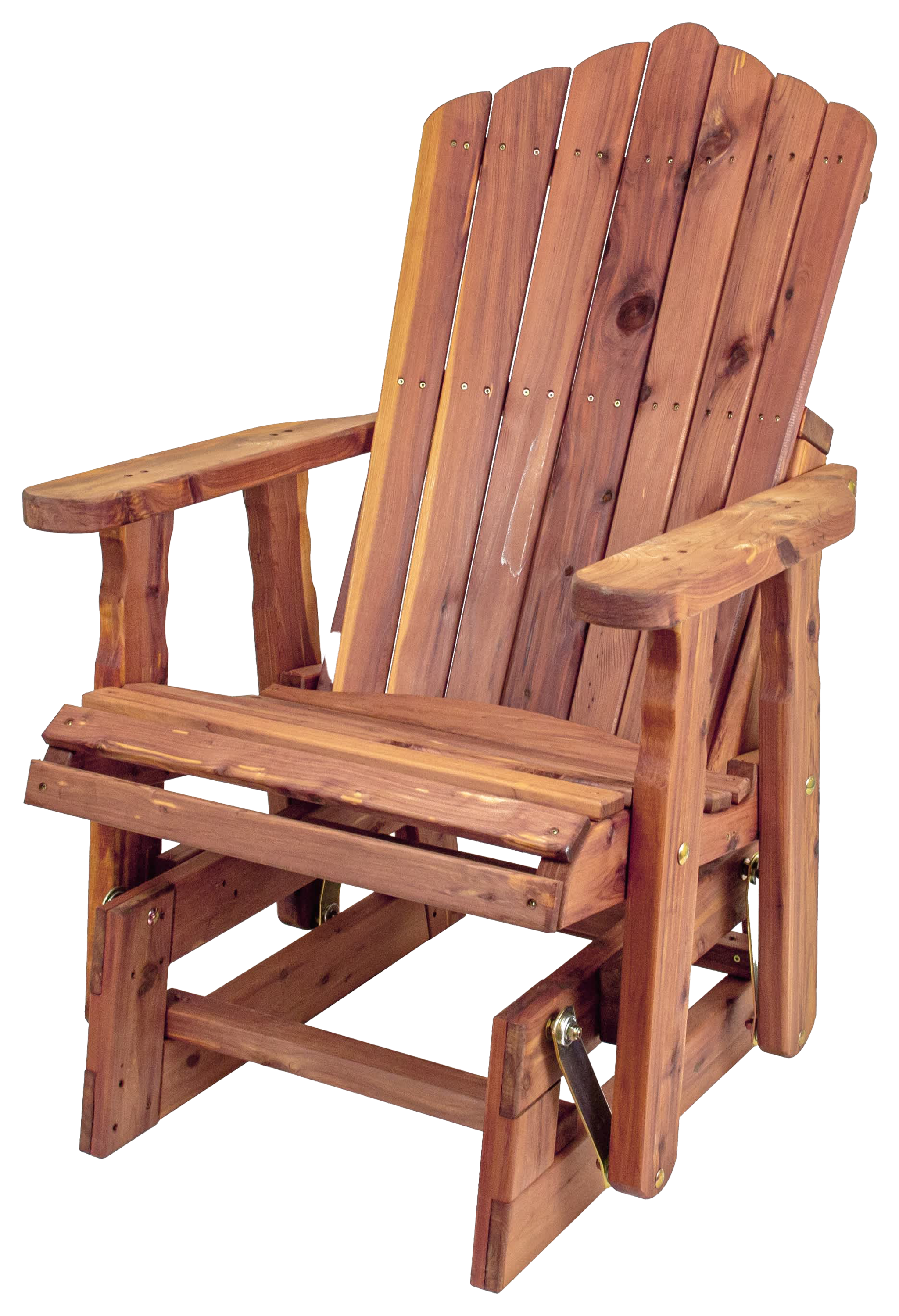 Image of American Furniture Classics Cedar Adirondack Glider Chair
