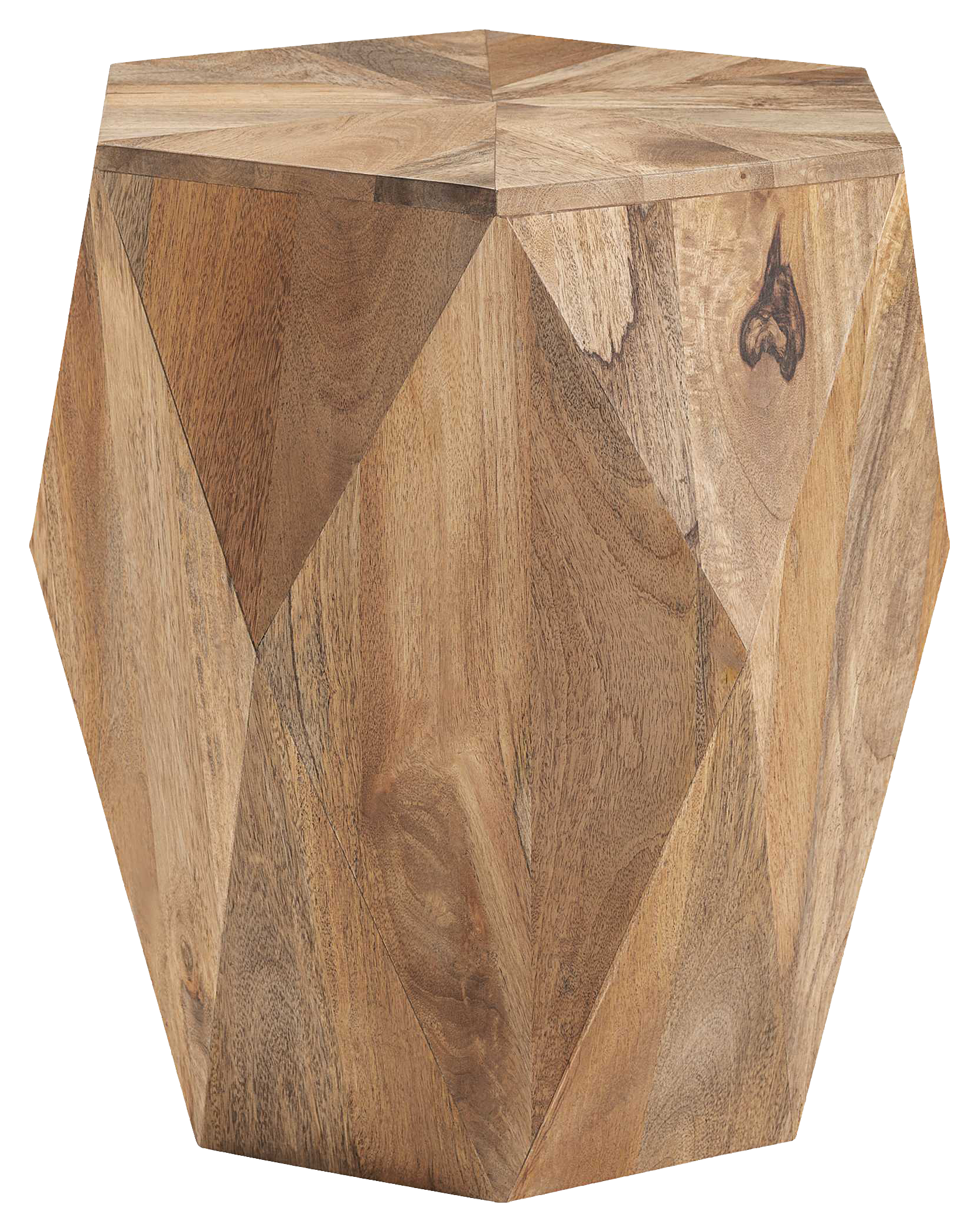 Image of Crestview Collection Pleasant Hill Hexagon End Table