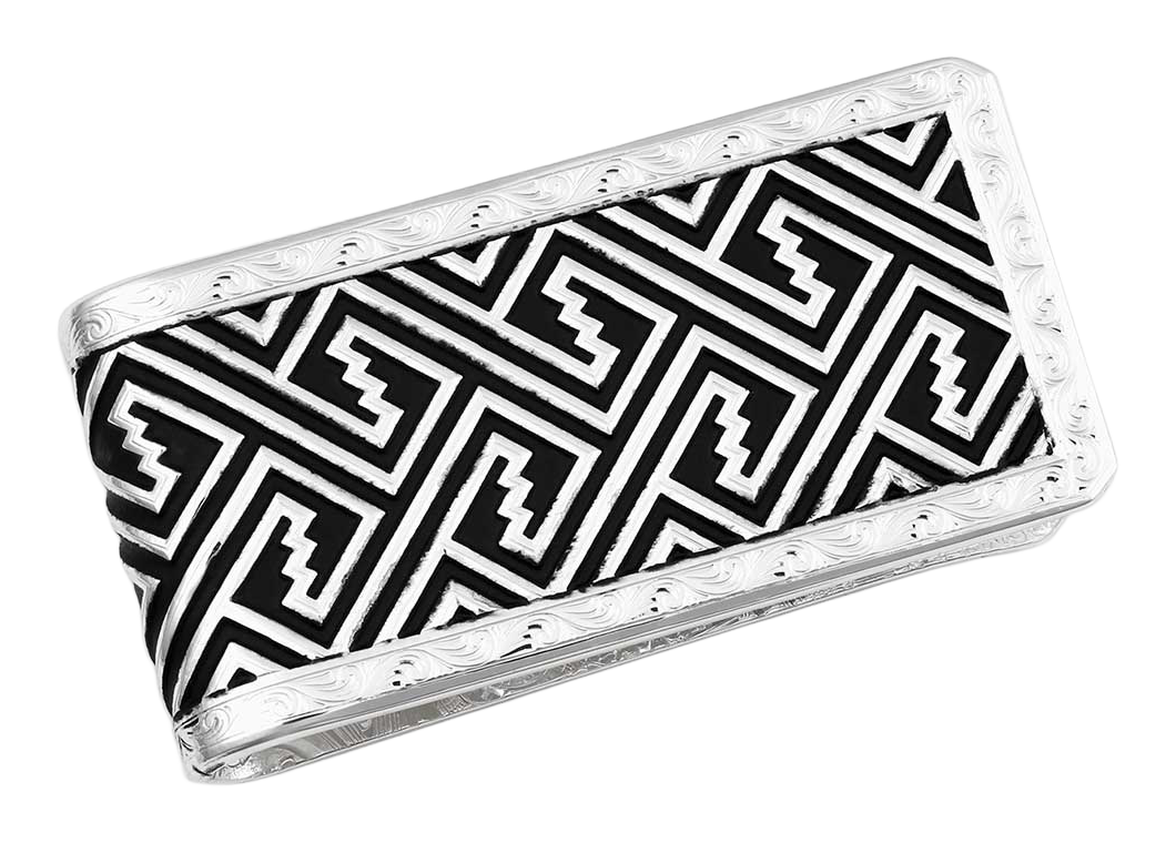 Image of Montana Silversmiths Desert Twilight Southwestern Money Clip