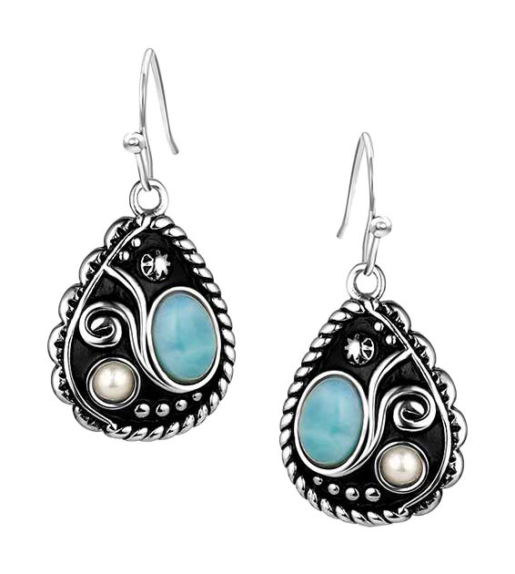 Image of Montana Silversmiths Cowgirl Credo Earrings