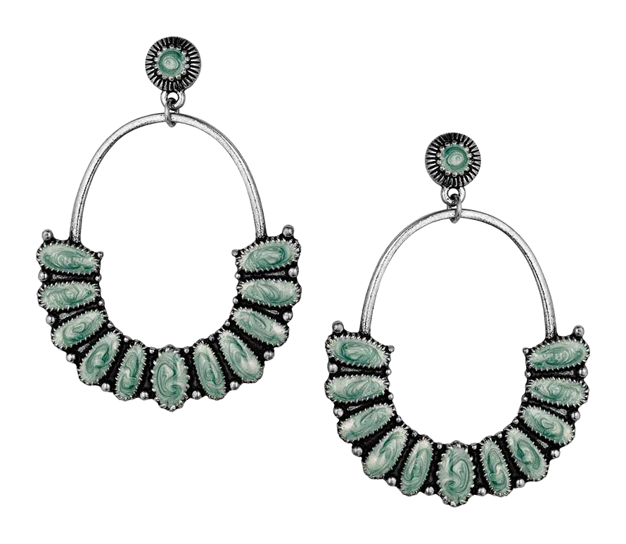 Image of Montana Silversmiths Santa Fe Bloom Earrings