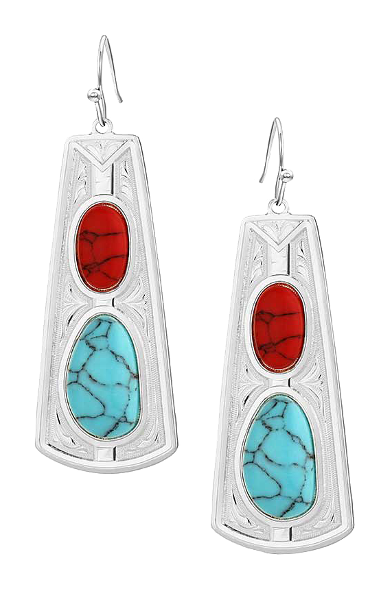 Image of Montana Silversmiths Cowgirl Harmony Earrings