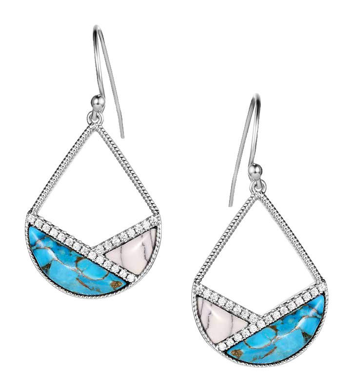 Image of Montana Silversmiths Canyon Drop Earrings