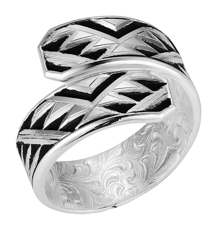 Image of Montana Silversmiths Southwestern Wrap Ring