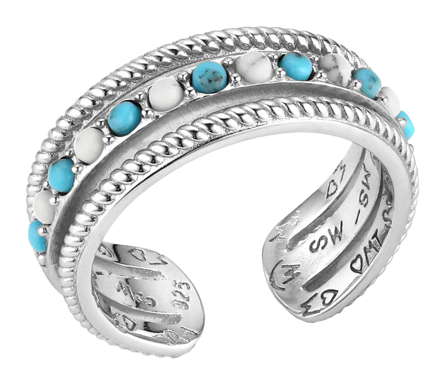 Image of Montana Silversmiths Circle of the West Ring