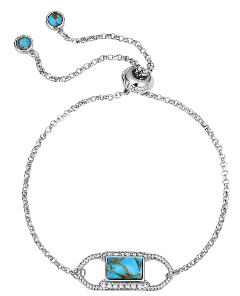 Image of Montana Silversmiths Turquoise Glam Bracelet