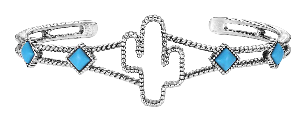 Image of Montana Silversmiths Desert Turquoise Cuff Bracelet