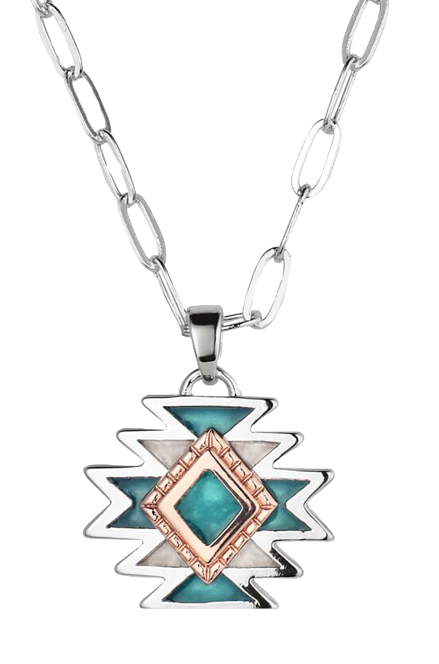 Image of Montana Silversmiths Mesa Mosaic Necklace