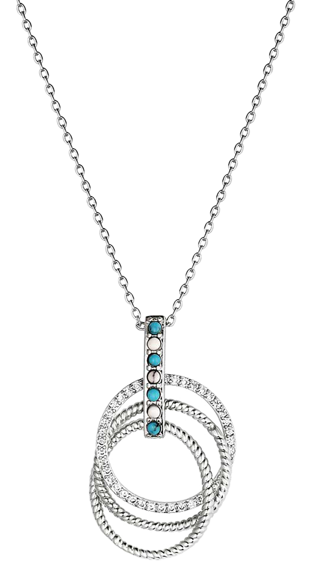 Image of Montana Silversmiths Circle the West Necklace