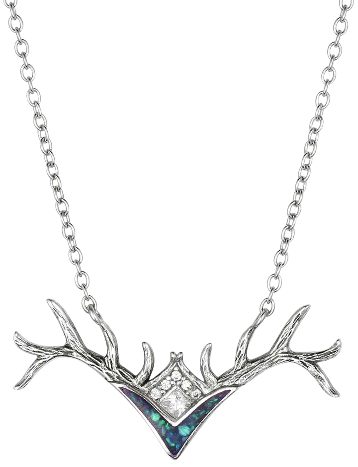 Image of Montana Silversmiths High Country Opal Necklace