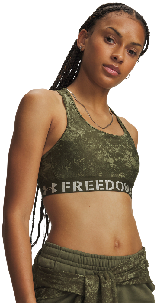 Under Armour Under Armour Freedom Crossback Mid Bra - Marine OD Green - $45.00 at Bass Pro Shops