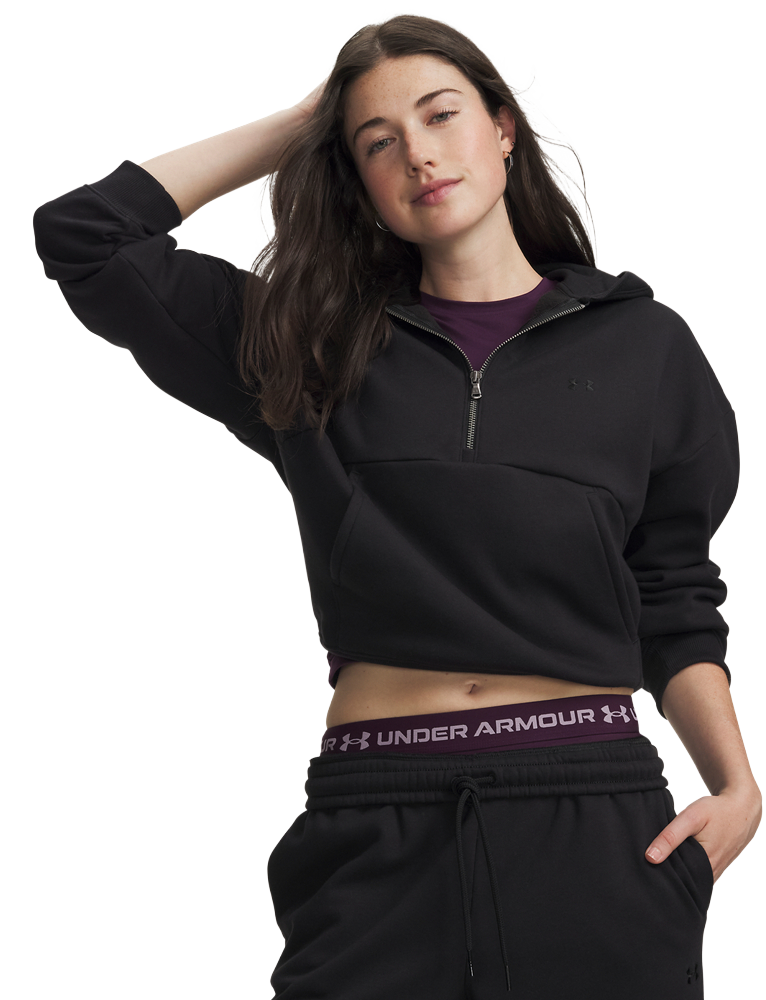 Image of Under Armour Icon Fleece Half-Zip Hoodie